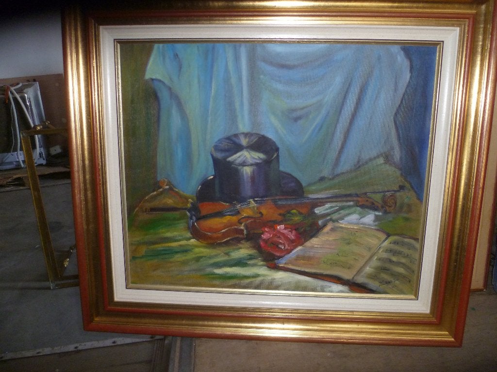 SCHILDERIJ OP DOEK, Enlèvement