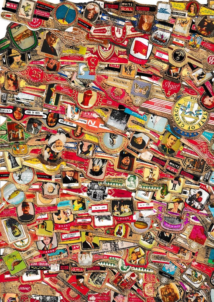 -+  1000 anciens bracelets à cigares de différentes marques,, Collections, Enlèvement ou Envoi, Utilisé, Bagues de cigare