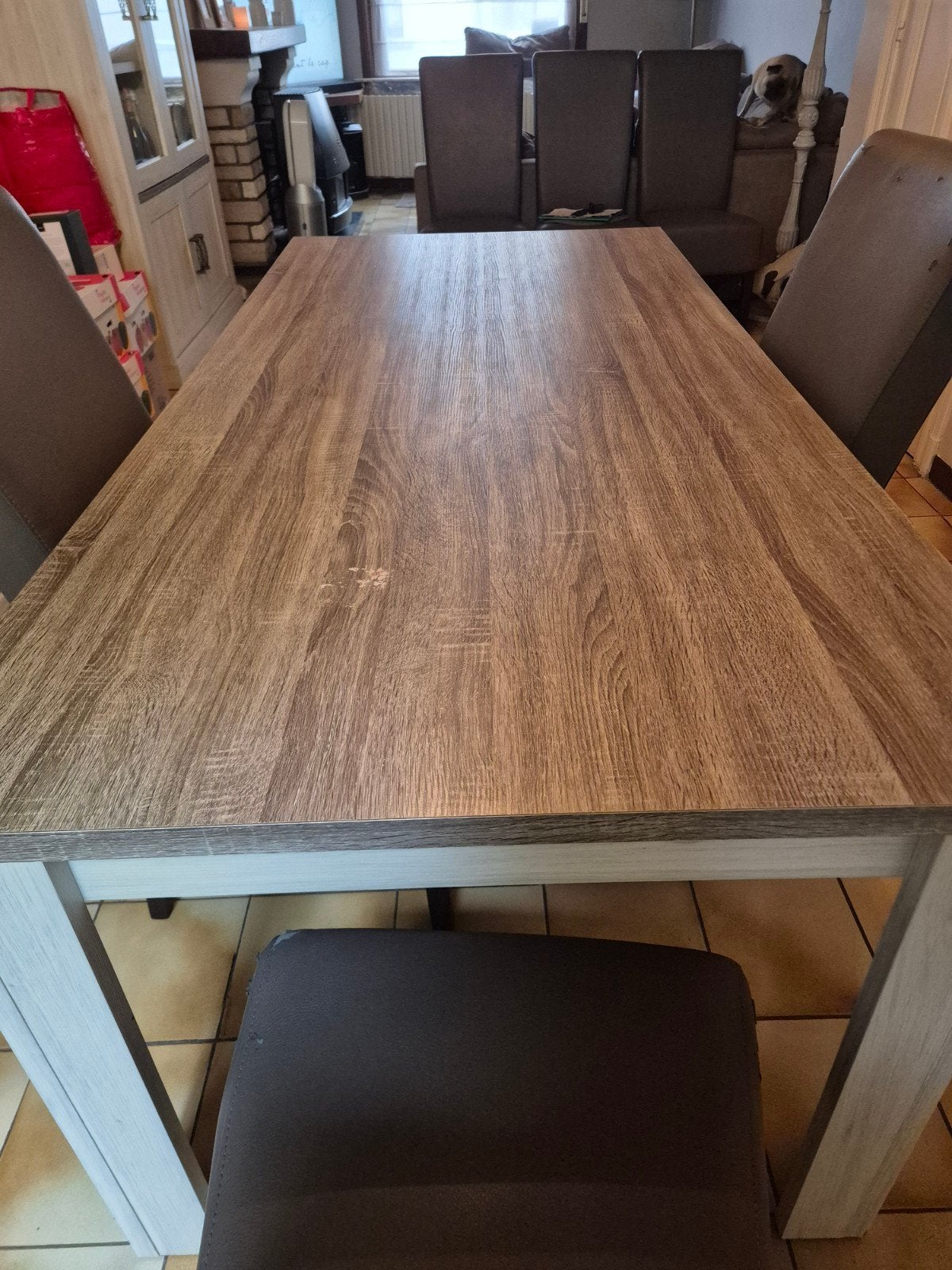 Set de meubles de salle à manger et salon – 350 €, Enlèvement, Utilisé