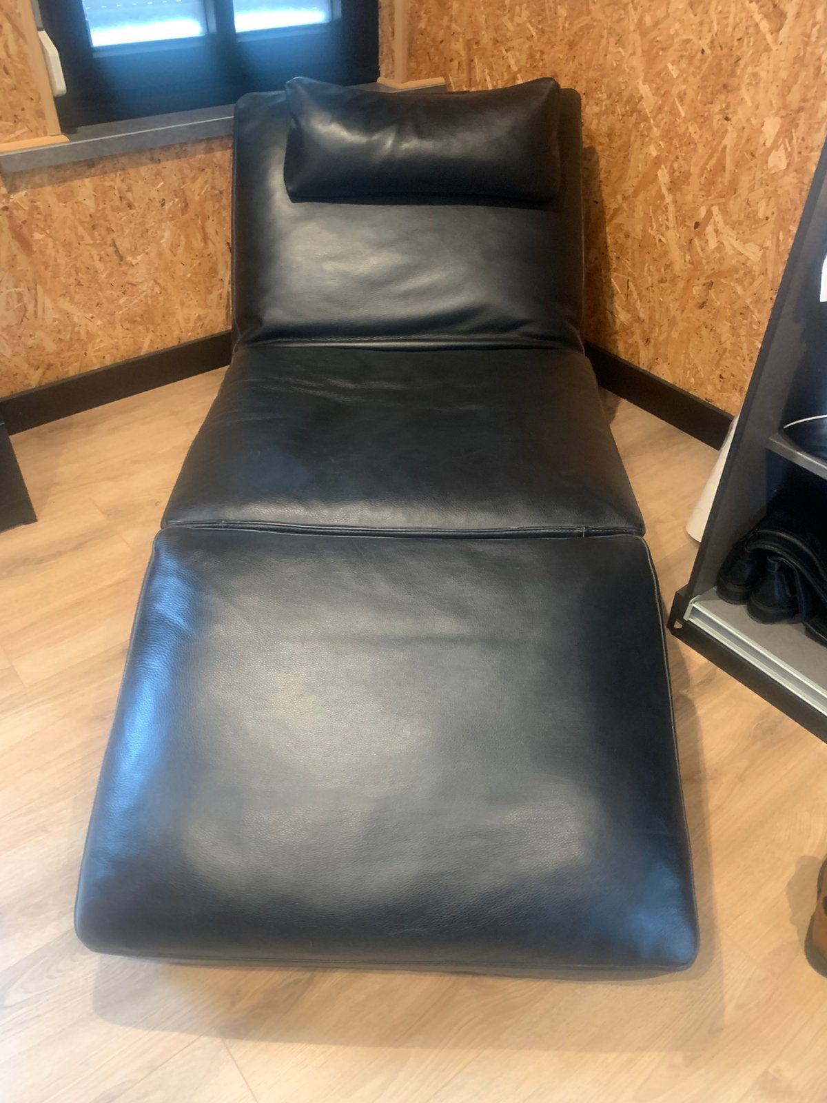 Magnifique chaise longue en cuir de Natuzzi., Enlèvement, Comme neuf