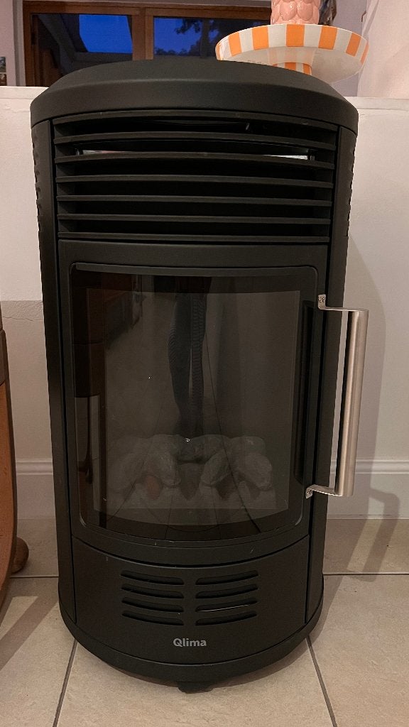 QLIMA gaskachel, Ophalen, Gebruikt, Gas, Vrijstaand