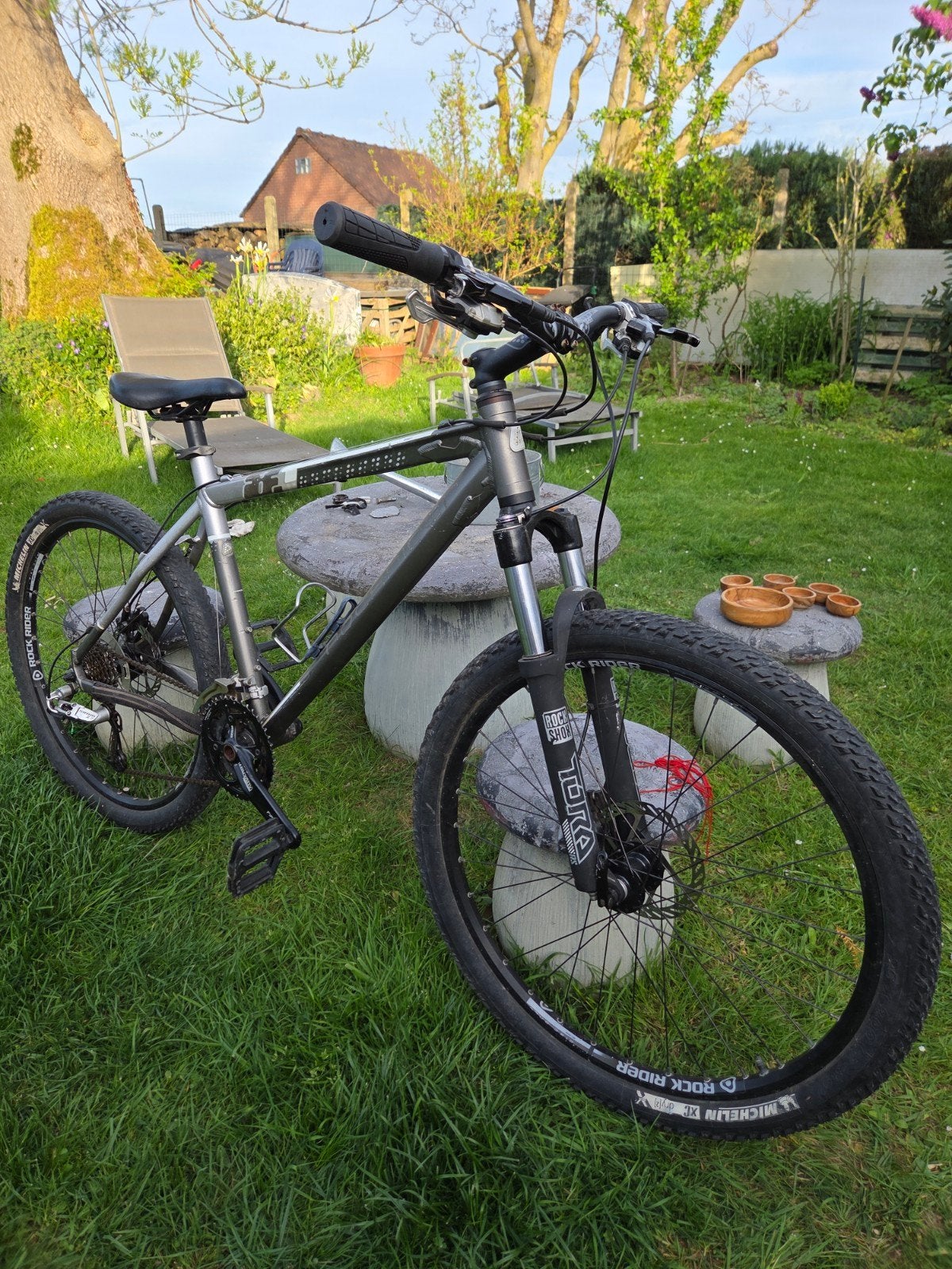 VTT Rockrider 8.1 Decathlon, Fietsen en Brommers, Fietsen | Mountainbikes en ATB, Gebruikt, Overige merken, Hardtail, Schijfrem