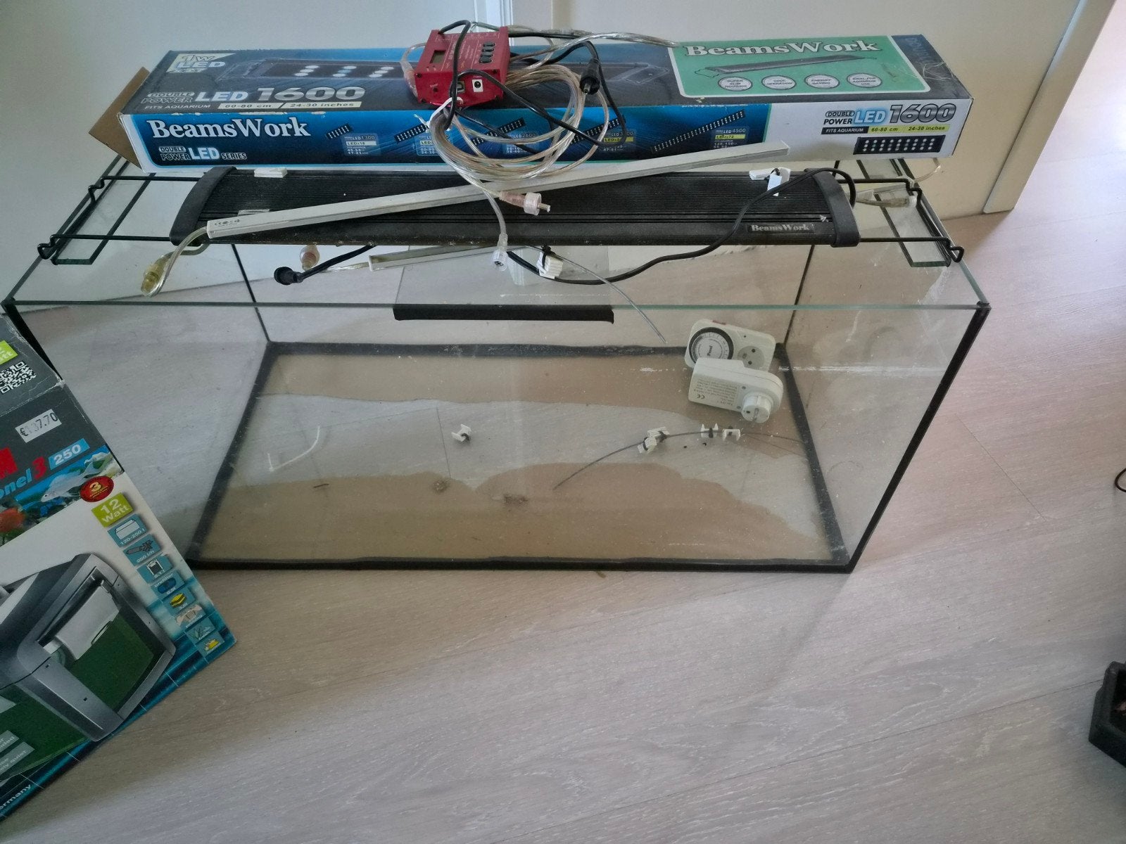 aquarium, Animaux & Accessoires, Enlèvement, Télécommande incluse, Utilisé, Filter