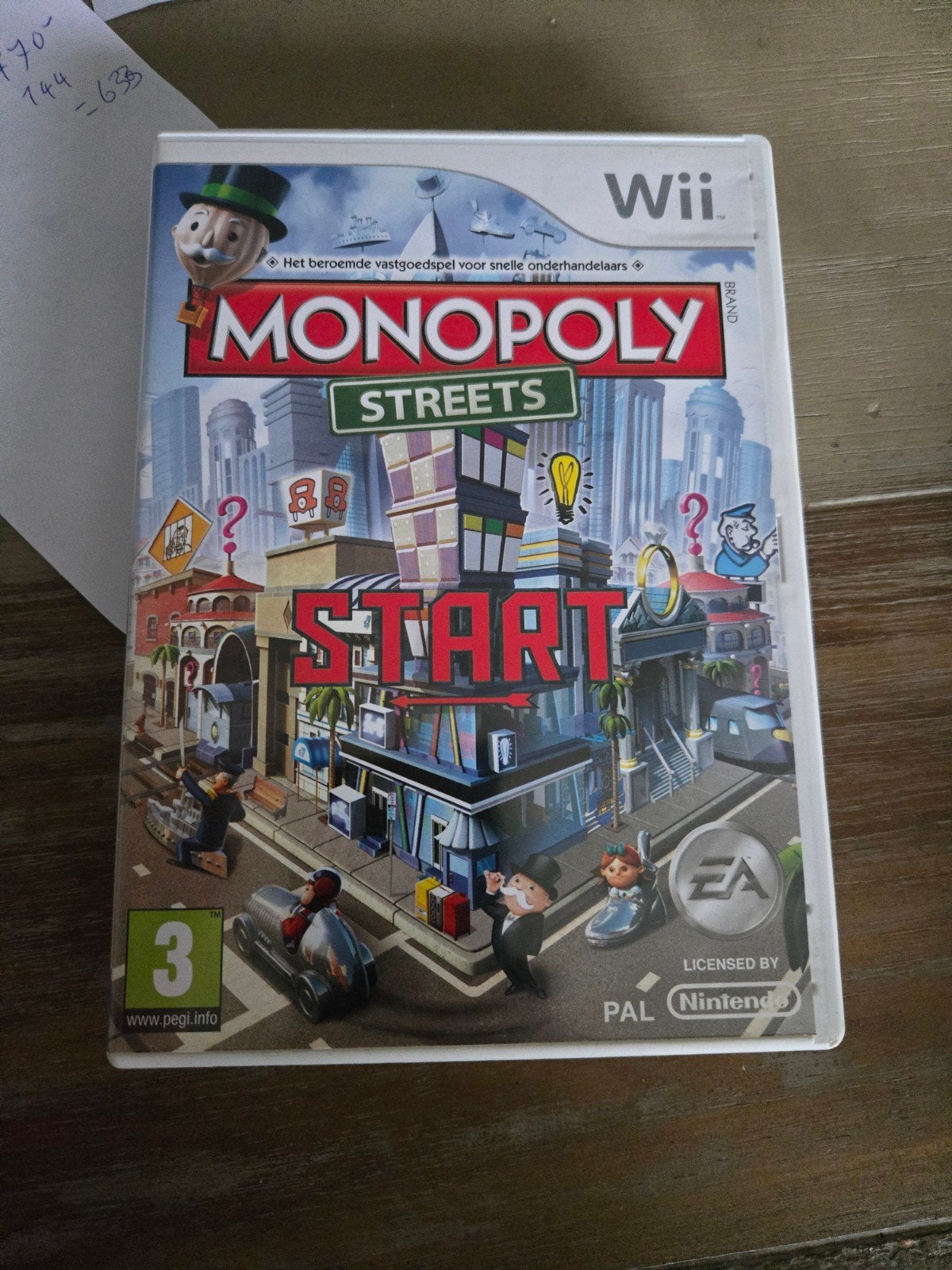 monopoly street, Enlèvement ou Envoi