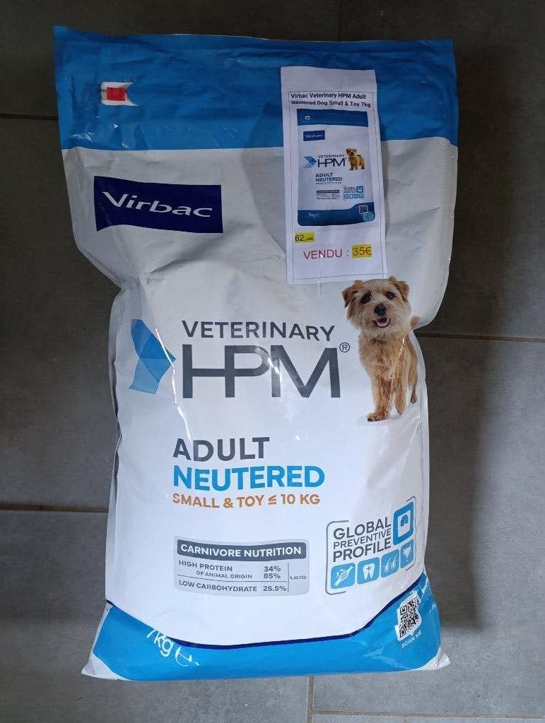 Sac de 7 kg croquettes chien Virbac, Animaux & Accessoires, Enlèvement, Chien