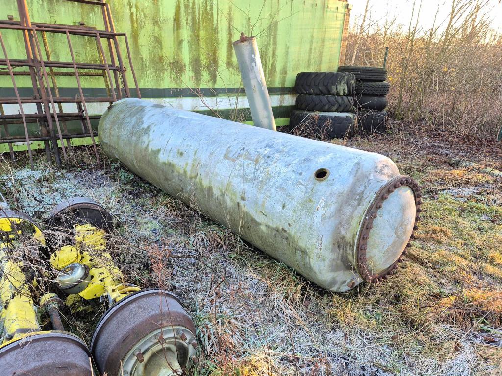 3000L gegalvaniseerd stalen vat, Tuin en Terras, 150 liter of meer, Ophalen, Gebruikt, Metaal