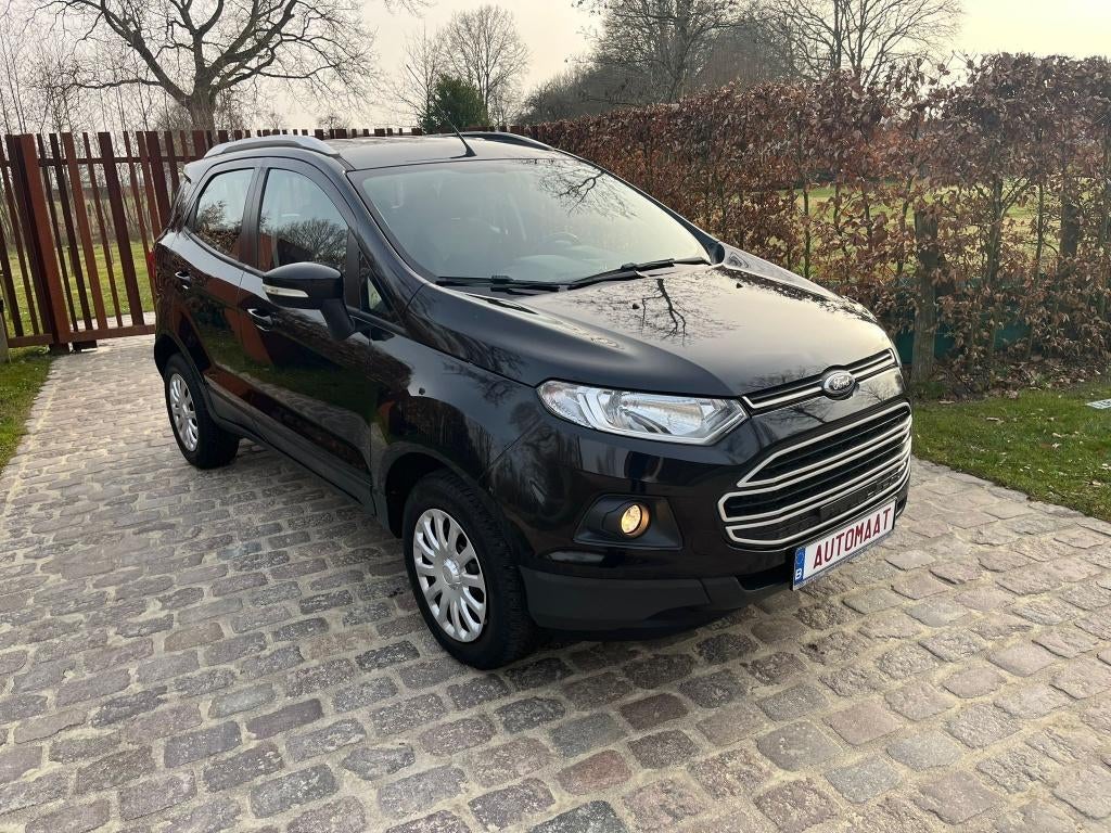 Ford Ecosport 1.5i Automaat / 126.322 km / benzine, Auto's, Stof, 1498 cc, Zwart, Bedrijf
