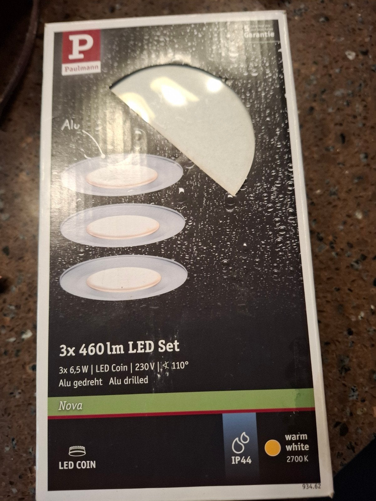 Paulmann nova 3 stuks led set nieuw, Ophalen, Nieuw, Paulmann, LED