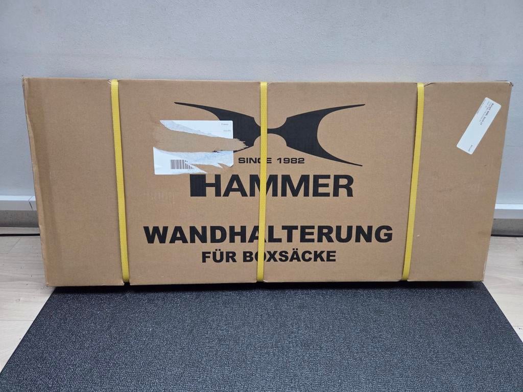 Hammer Boxing Muursteun voor bokszak - Hoog belastbaar, Sport en Fitness, Ophalen, Bokszak