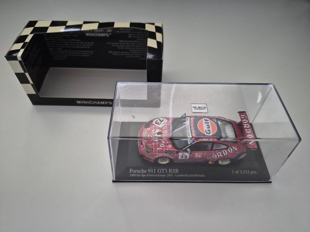 Minichamps Porsche 911 GT3 RSR 400 056473 1/43, Enlèvement ou Envoi, Comme neuf, Voiture, MiniChamps