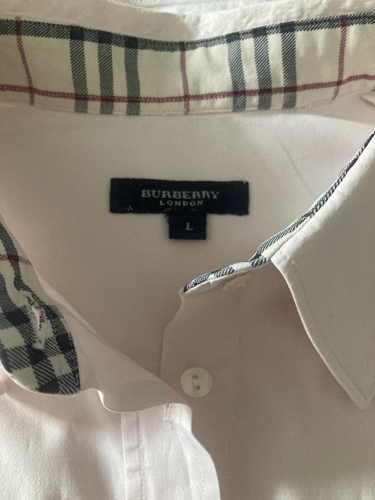 Burberry hemd, Zo goed als nieuw, Burberry, Roze, Ophalen