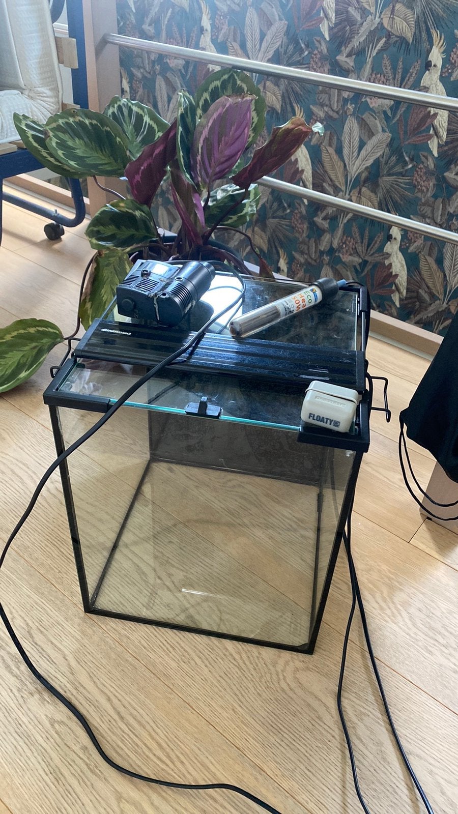 Aquarium Nano 30L Complet (JBL / SuperFish) –Prêt à l'emploi, JBL, Aquarium vide, Enlèvement, Comme neuf
