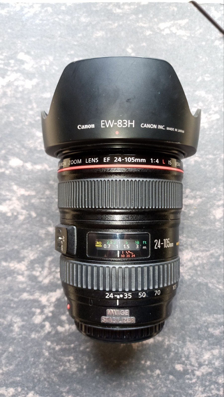 Canon EF 24-105 F4 L is usm, Ophalen of Verzenden