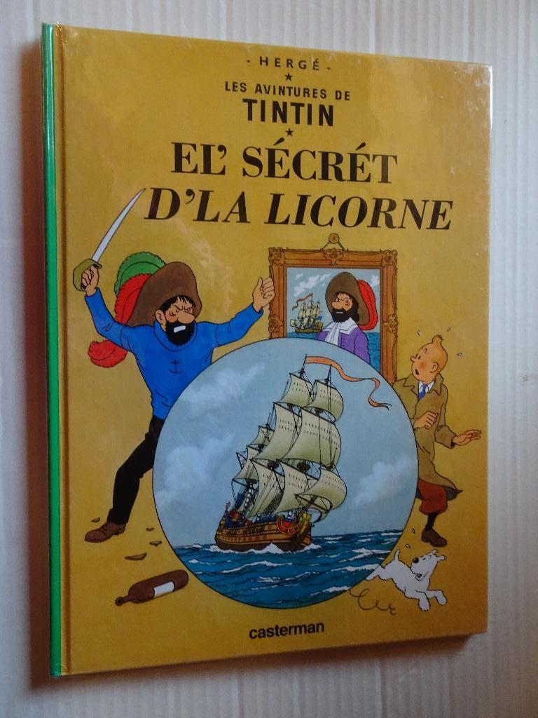 BD Tintin en ch'ti - Le secret de la Licorne - N001119, Livres, Enlèvement ou Envoi, Une BD, Comme neuf, Hergé