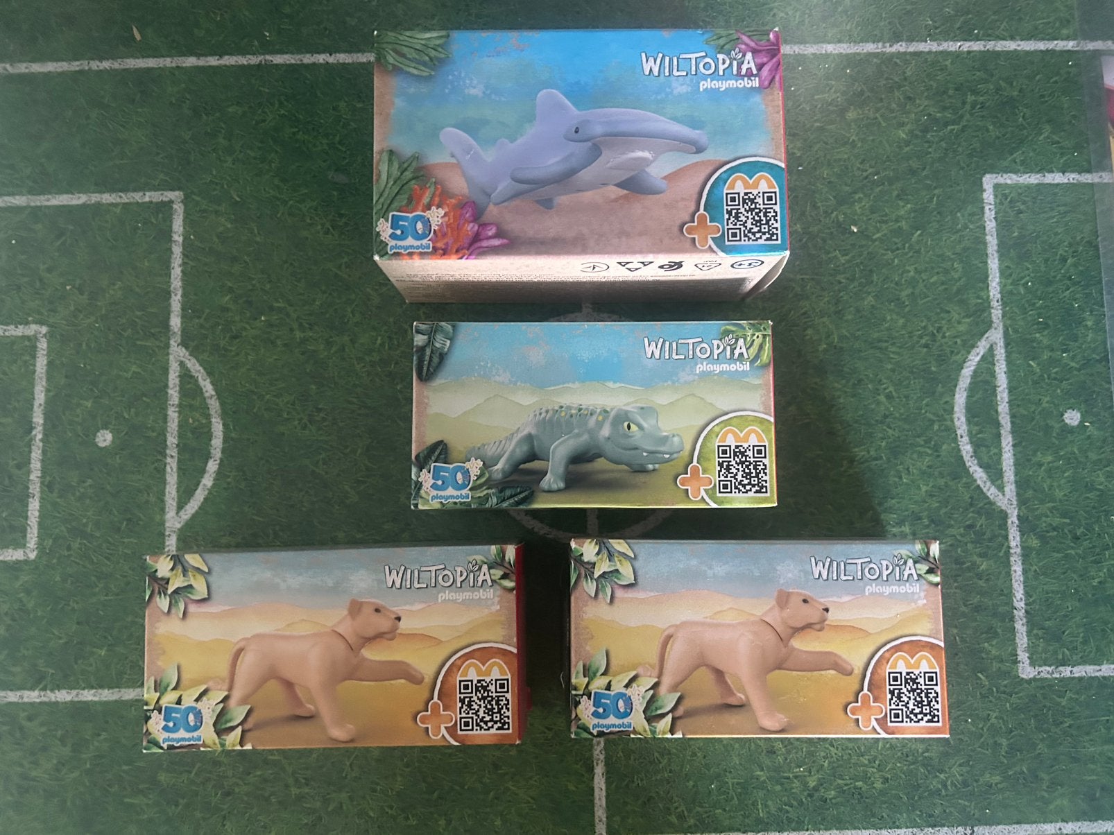 4 mcdonalds playmobil sets, Ophalen of Verzenden, Nieuw, Complete set, Overige typen