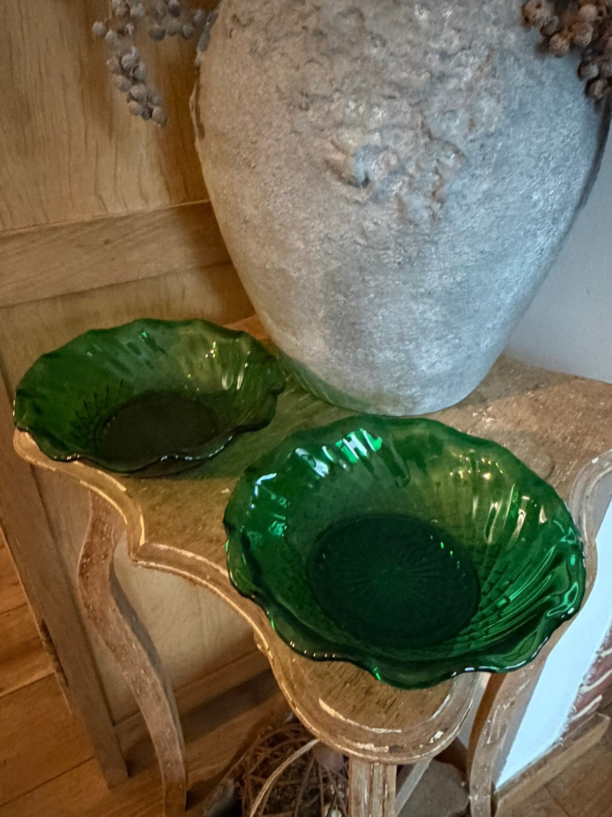 Vintage schalen, Ophalen of Verzenden, Zo goed als nieuw, Glas