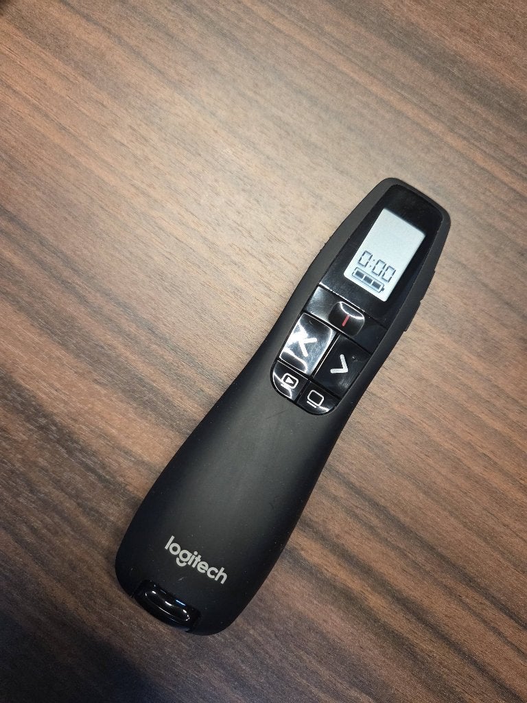 Pointeur laser logitech, Computers en Software, Muizen, Logitech, Overige typen, Refurbished, Ophalen of Verzenden