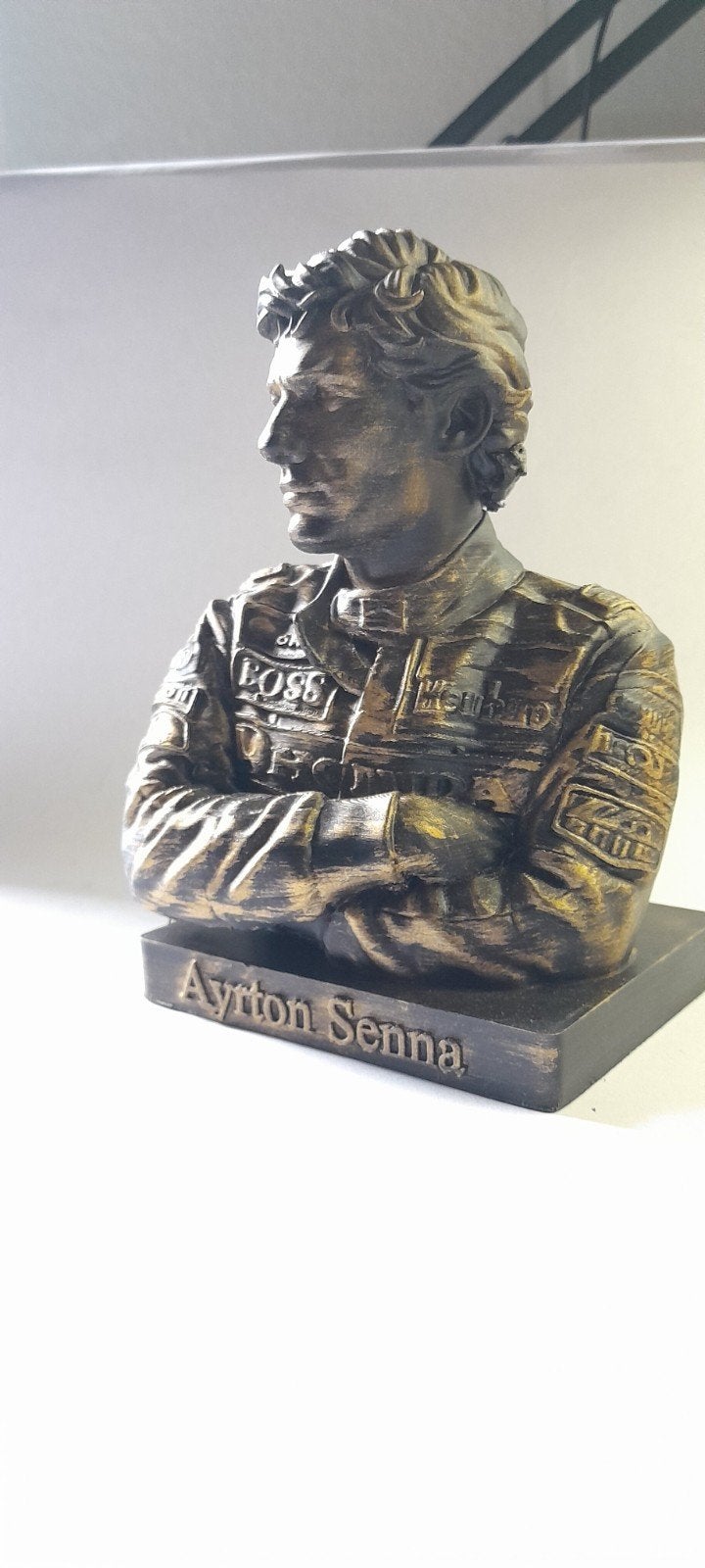 Ayrton Senna buste, Ophalen of Verzenden