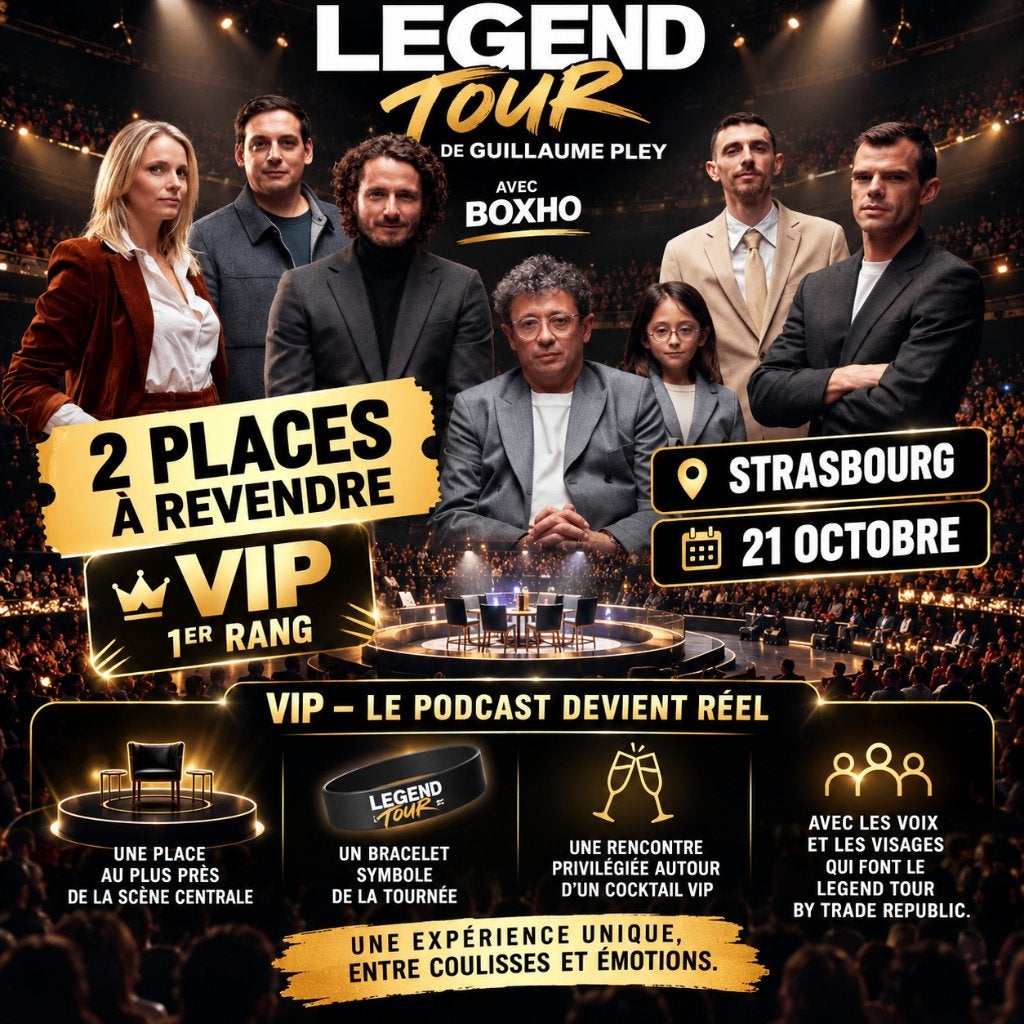 2 places VIP LEGEND STRASBOURG 21 octobre, Tickets en Kaartjes, Twee personen