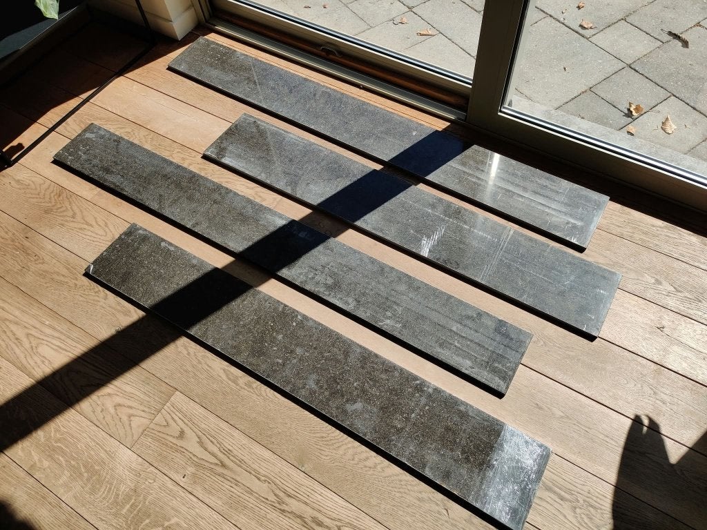 Vensterbanken, Doe-het-zelf en Bouw, Ophalen, 100 tot 150 cm, Hardsteen, Vensterbanken