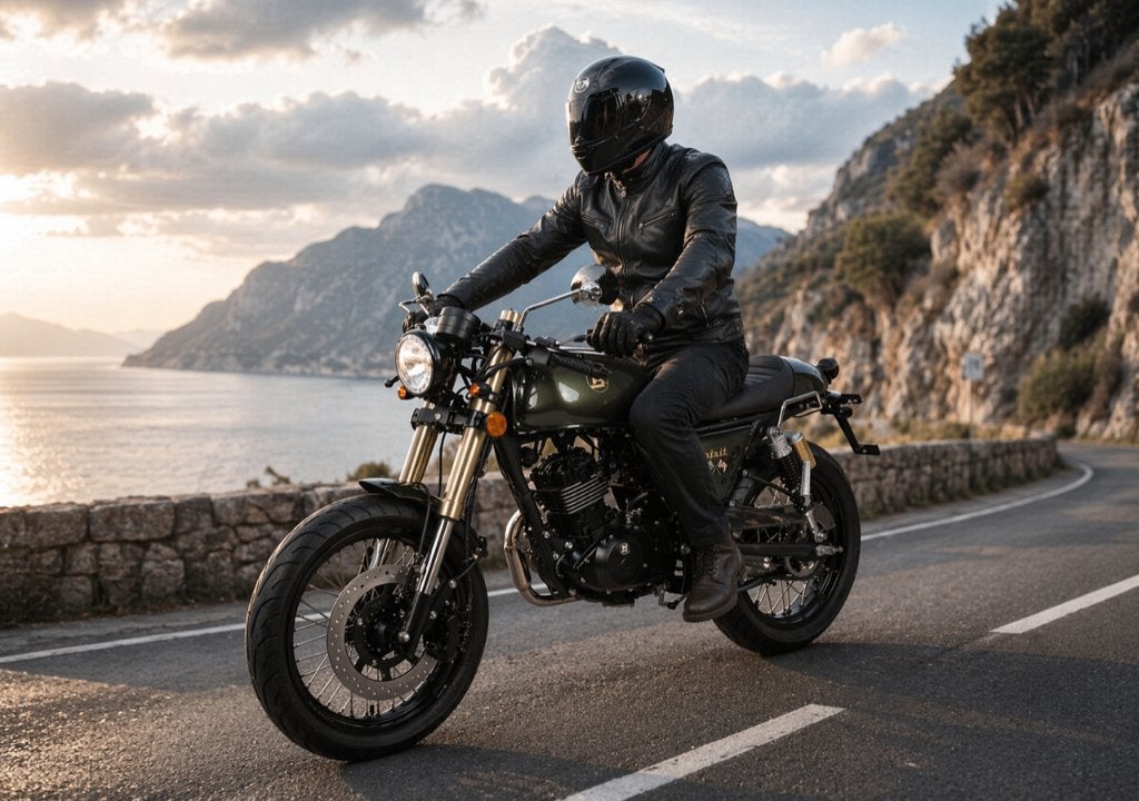 BULLIT Bluroc Spirit 125cc  de enige echte cafe racer