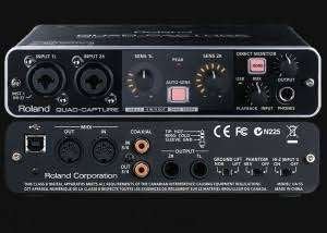Roland quad capture, TV, Hi-fi & Vidéo, Appareils professionnels, Envoi, Comme neuf, Audio