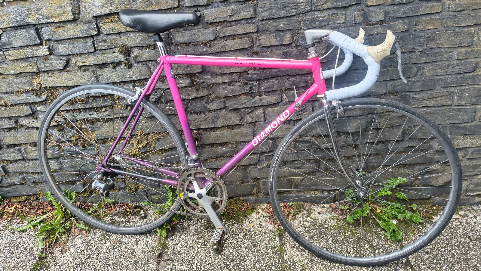 koersfiets Diamant - volledig nagezien, Fietsen en Brommers, 28 inch, Gebruikt, Velgrem, 53 tot 57 cm