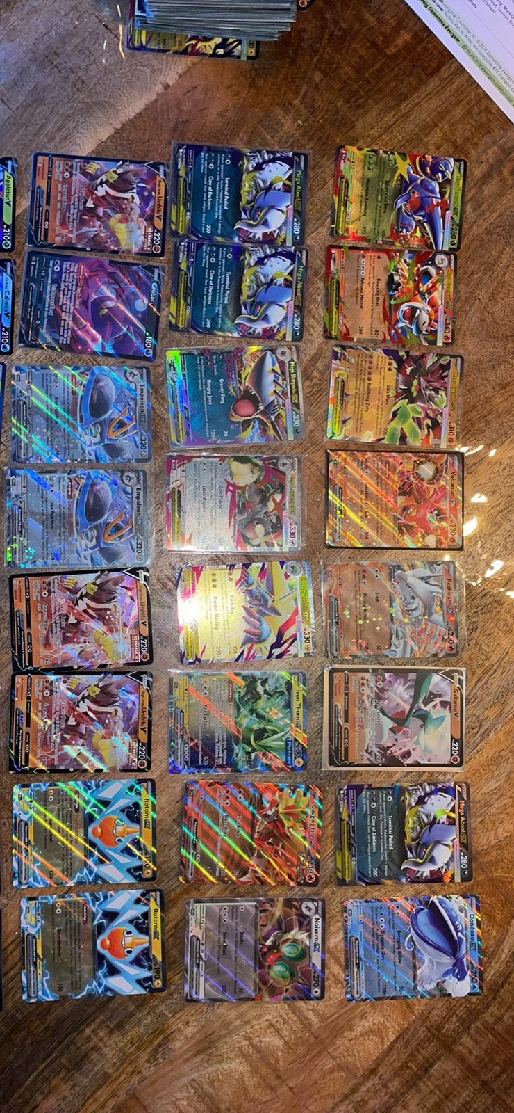 Lot Pokémon kaarten v/ex, Hobby en Vrije tijd, Ophalen, Zo goed als nieuw