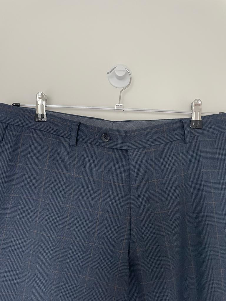 Van Gils broek L, Kleding | Heren, Broeken en Pantalons, Ophalen of Verzenden, Gedragen, Maat 52/54 (L), Blauw