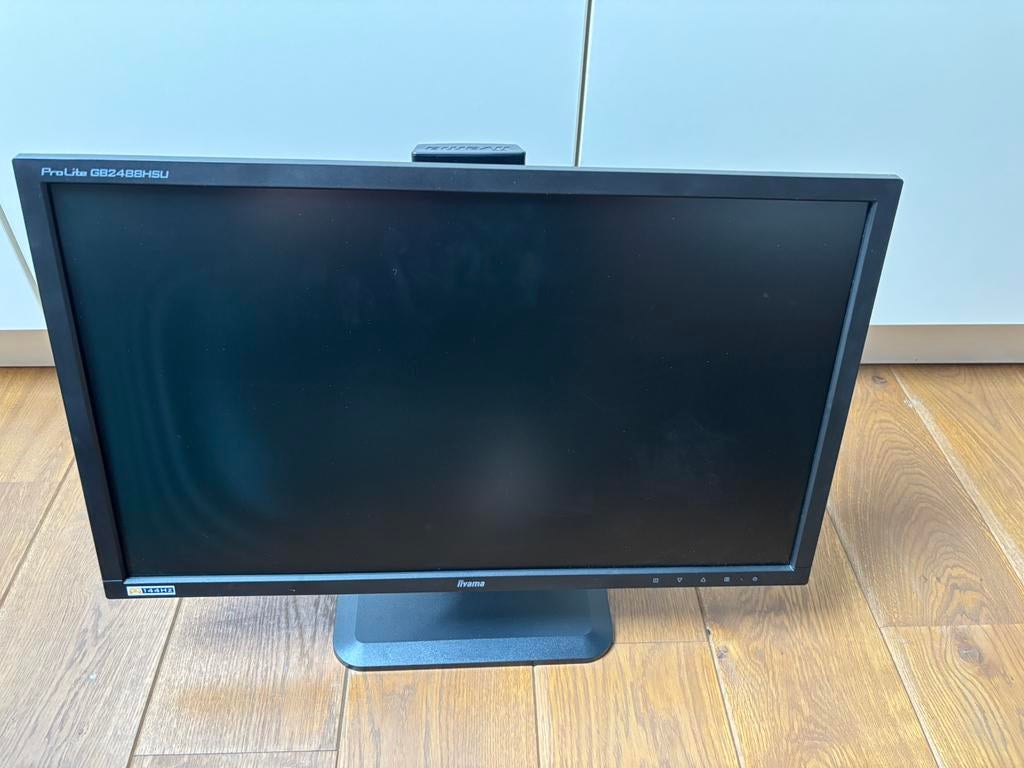 Iyama 24” monitor 144hz, Enlèvement, Comme neuf, Réglable en hauteur