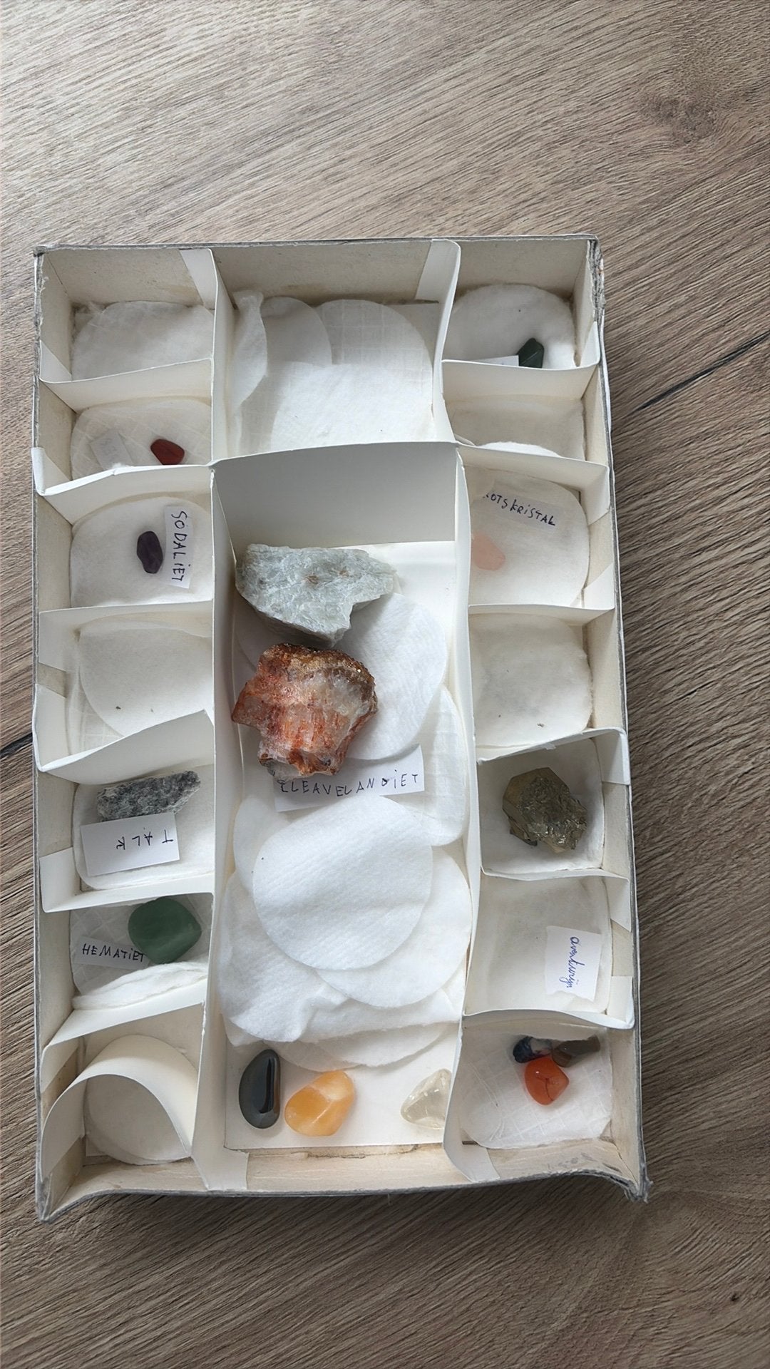Verzameling mineralen/stenen, Verzamelen, Ophalen, Mineraal