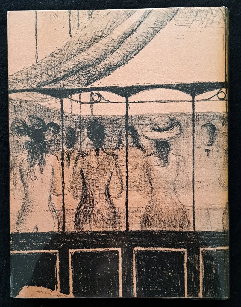 Paul Delvaux Grafisch werk Mira Jacob twee originele litho’s, Mira Jacob, Ophalen of Verzenden, Zo goed als nieuw, Schilder- en Tekenkunst