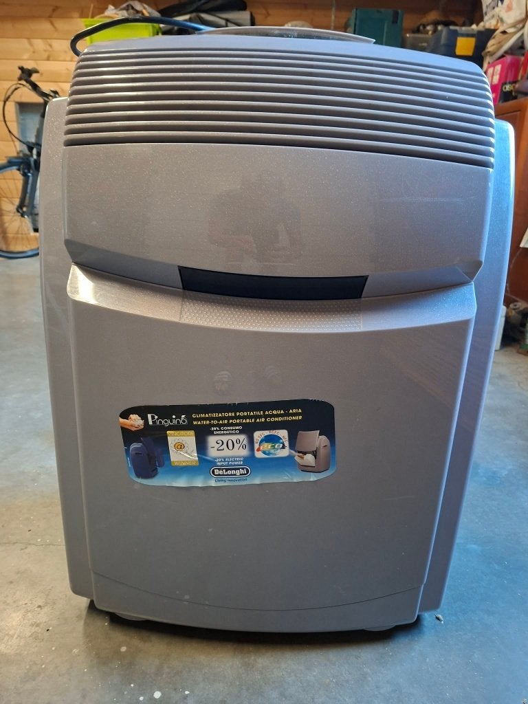 Mobiele airco, Ophalen
