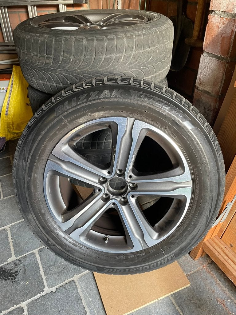 Velgen met gebruikte winterband, Auto-onderdelen, Ophalen, 18 inch, Winterbanden, Banden en Velgen
