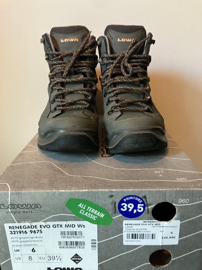 Wandelschoenen Lowa Renegade Evo GTX mid, Ophalen, Zo goed als nieuw