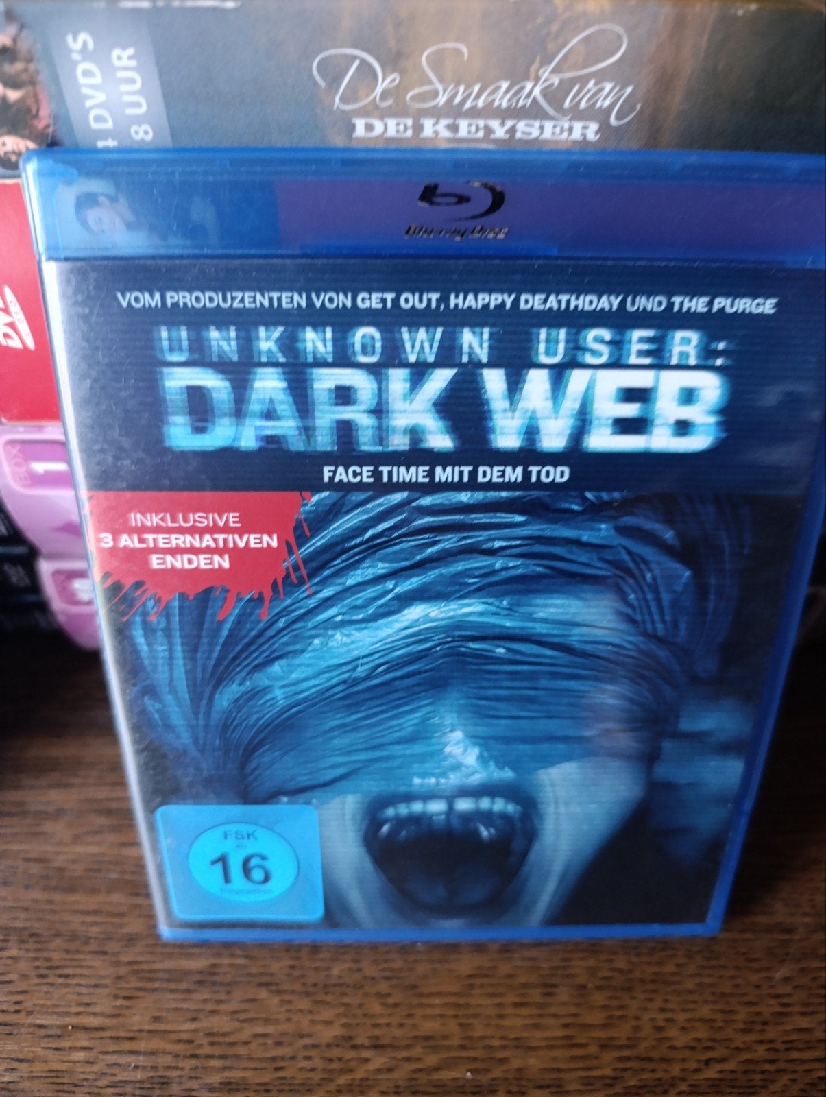 Blu-ray Dark Web, CD & DVD, Enlèvement ou Envoi, Blu-ray, Horreur