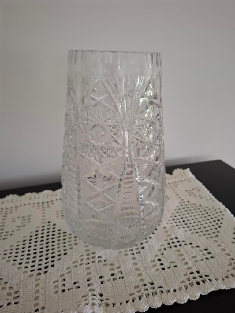 Vase en cristal, Enlèvement, Verre