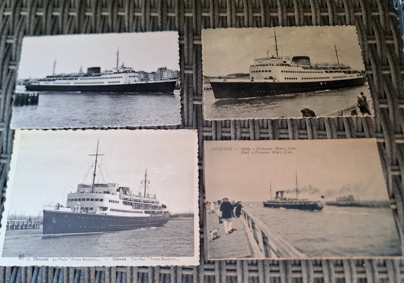 Ostende. 4 vues de Malle, Collections, Enlèvement ou Envoi, Non affranchie, Flandre Occidentale