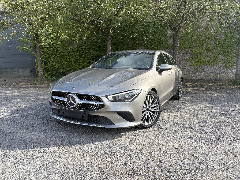 Mercedes-Benz, CLA, 4 cilinders, Leder en Stof, Beige
