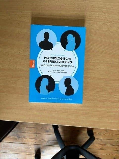Psychologische gespreksvoering, Boeken, Ophalen of Verzenden, Zo goed als nieuw, Hoger Onderwijs, Prof. dr. Gerrit Lang