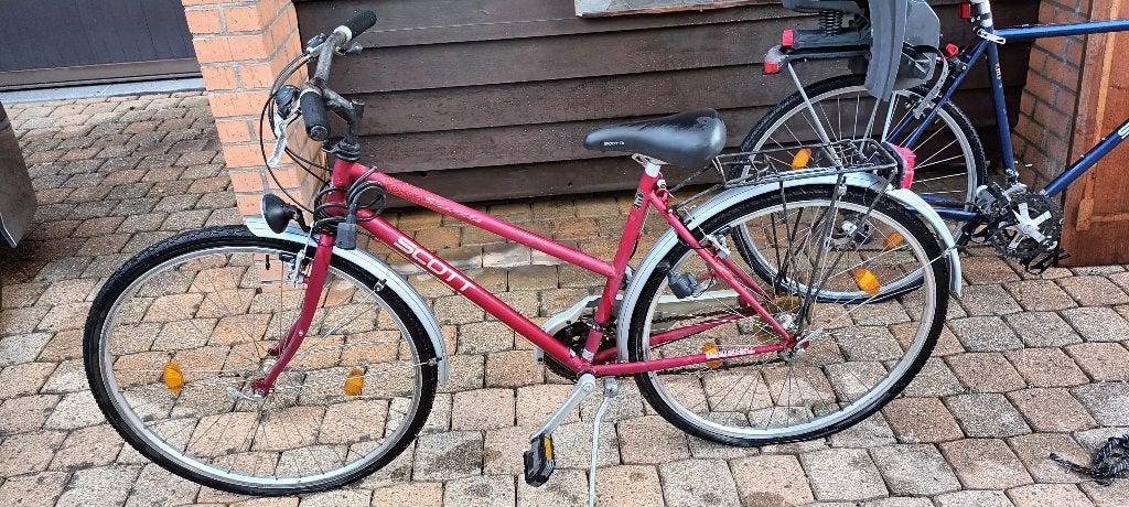 2 Vélos trek Homme  + femme marque Scott, Ophalen, Gebruikt, Trek