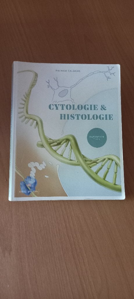 Cytologie & histologie, Livres, Enlèvement, Utilisé, Enseignement supérieur professionnel, Patrick Calders