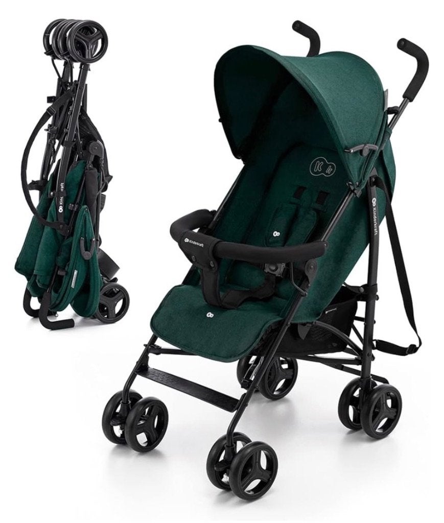 Buggy tot 17kg (groen), Kinderen en Baby's, Buggy's, Ophalen, Zo goed als nieuw