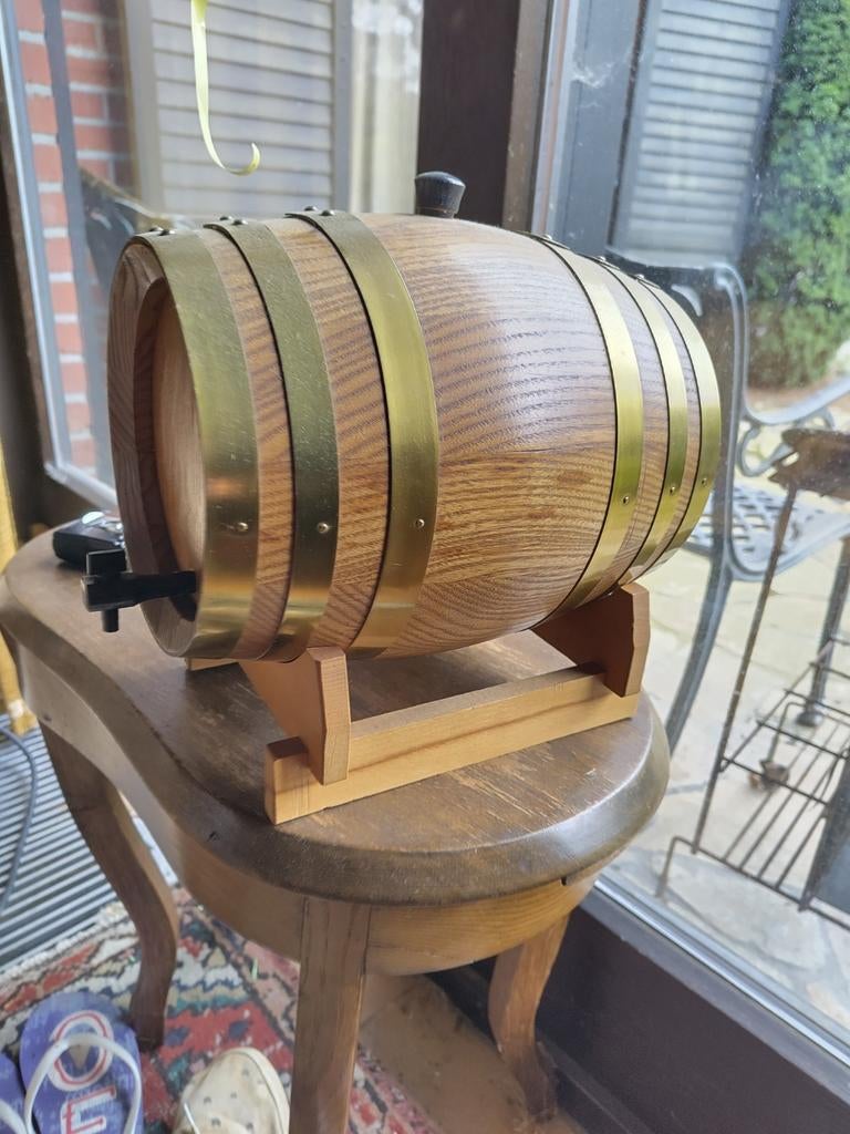 Houten vaatje met kraantje, Antiek en Kunst, Curiosa en Brocante, Ophalen