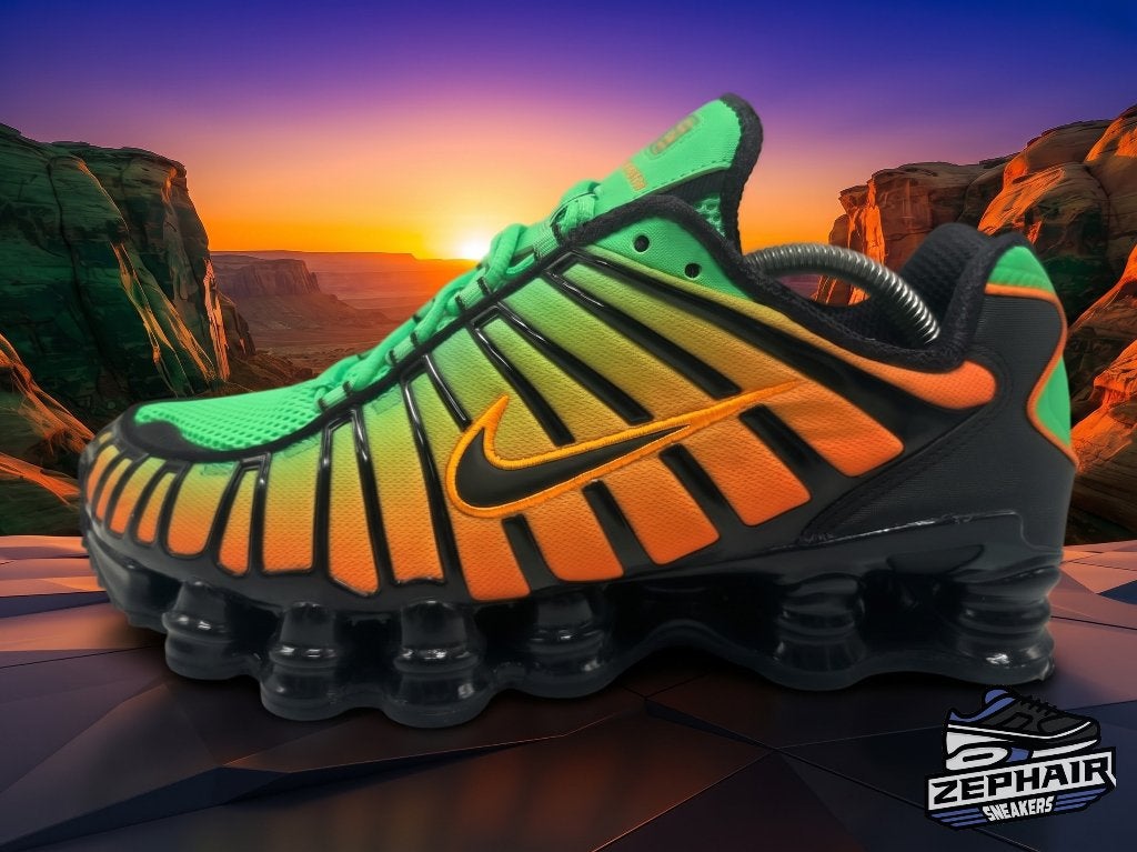 Nike Air Max Shox TL 'Green Shock' EU42.5 2025, Enlèvement ou Envoi, Autres couleurs, Nike, Porté