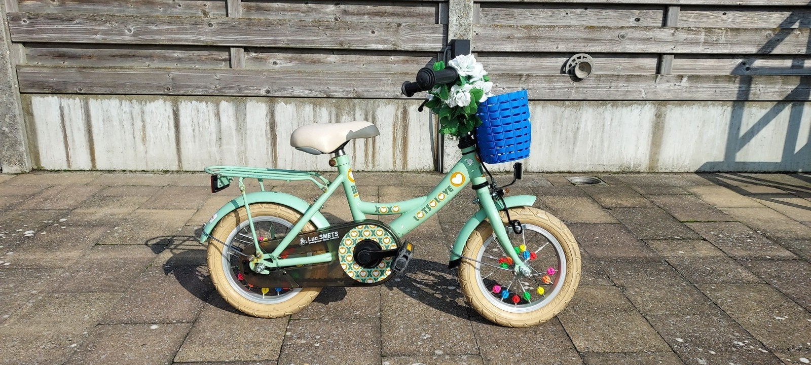 BFK kinderfiets 12 inch, Ophalen, Terugtraprem, Gebruikt, Minder dan 16 inch