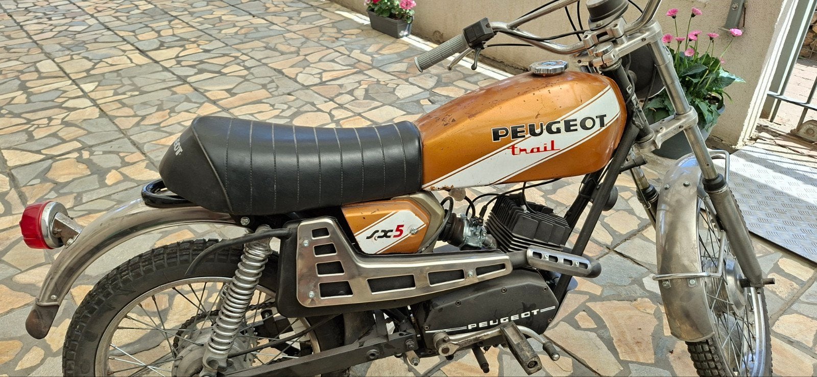 Peugeot sx5 1976 50cc, Ophalen