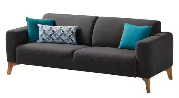 Zetel 3-zit, 200 à 250 cm, Banc droit, Scandinavisch, Enlèvement