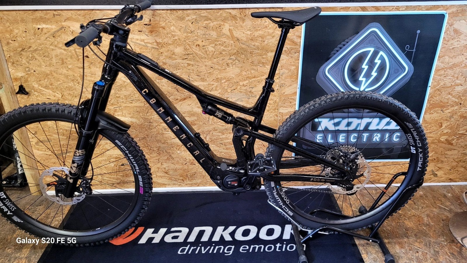 Commencal tempo power, Enlèvement