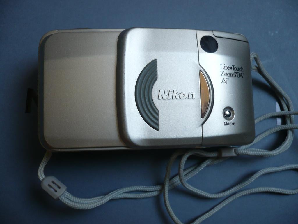 Fotocamera nikon lite touch zoom 70W AF prima staat., Ophalen of Verzenden, Nikon